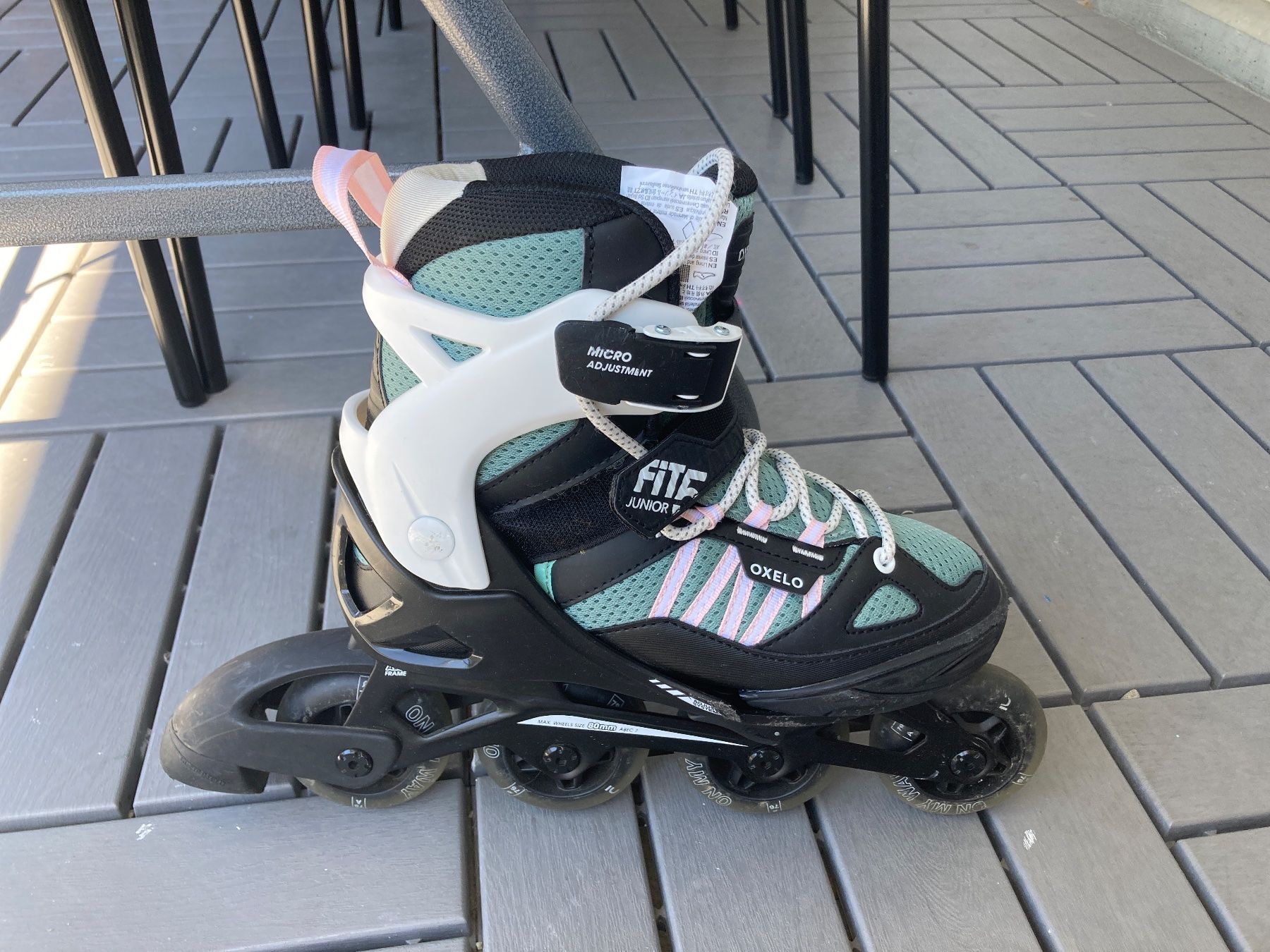 Oxelo Pattini in linea & Pattini a rotelle: Inline Skates Oxelo 35-38 verstellbar – Usato da Hünenberg See venduto da AGB01 1
