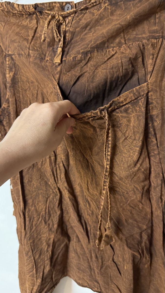 Pantaloni: Harem Hosen braun Batik Grösse M neu – Nuovo (secondo la descrizione) da Haslen GL venduto da rana04 1