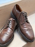 Ed Meier Herren Schuhe braun Grösse 8.5 D Leder Brogues