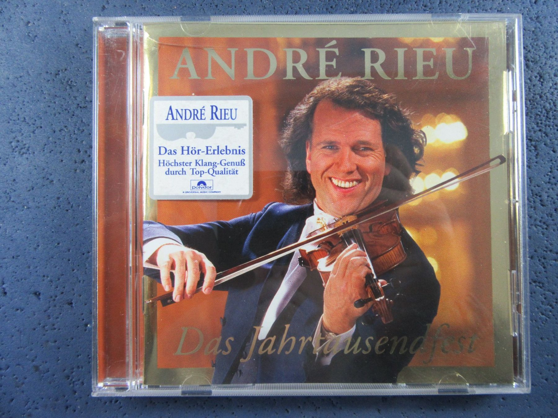 CD: ANDRE RIEU CD " DAS JAHRTAUSENDFEST " – Usato da Ettingen venduto da Hausi4711