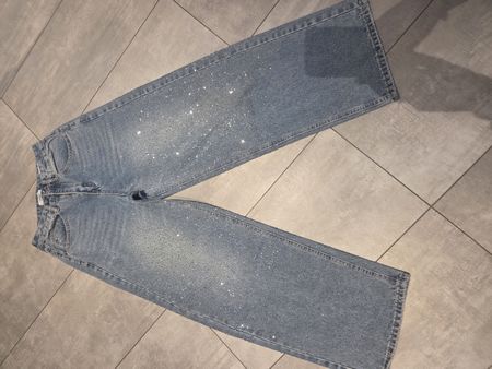 neu!glitter jeans "La sosta da Giulia" gr.XS