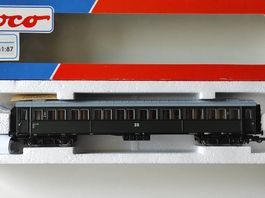 Schnellzugwagen 2. Kl. der DR von Roco H0, GS, Fabrikneu