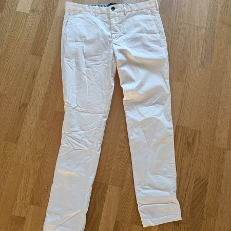 Hose Tommy Hilfiger Tailored weiss Grösse 50 gebraucht