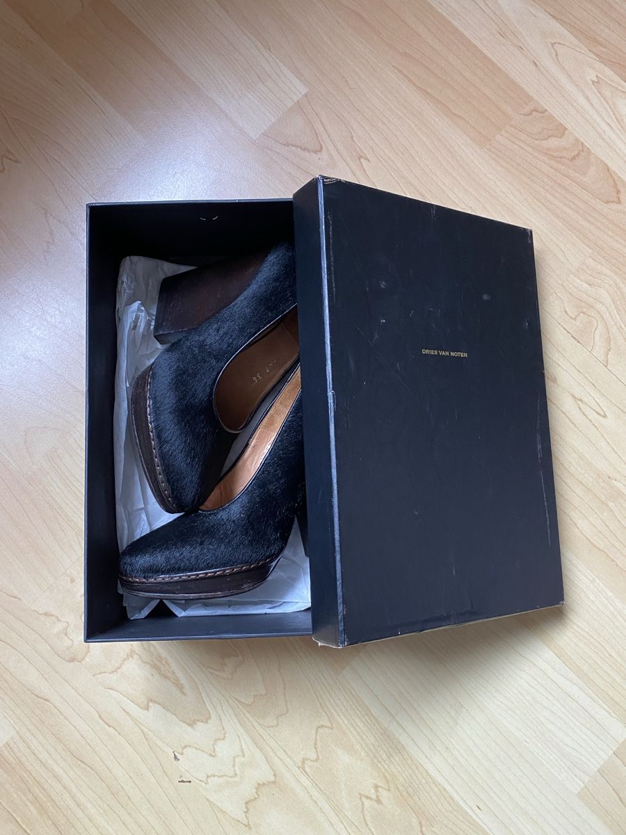 Dries Van Noten Scarpe da donna: Talons fourrure Dries van Noten 36 – Usato da Fribourg venduto da coco_westminster 1