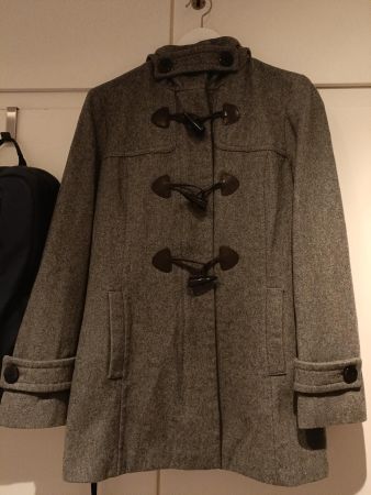 Mantel - Benetton, Damen, grau, M