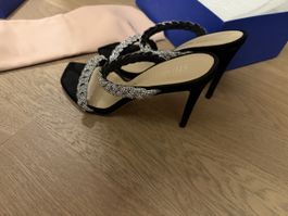 Stuart Weitzman Heels, Schwarz, Gr. 39, Wie Neu!