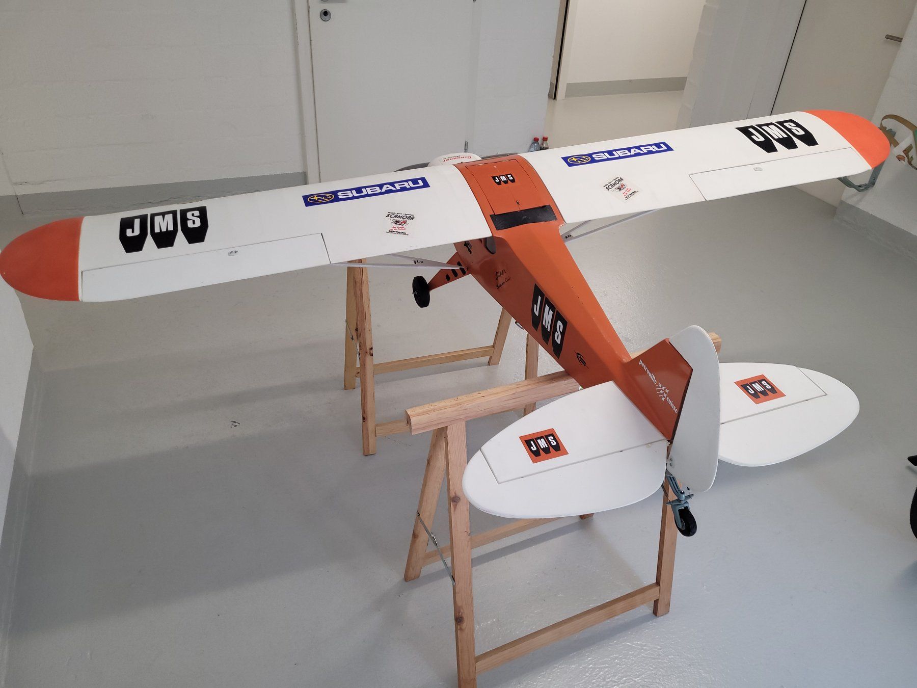 Modellismo RC: Piper Super Cub, mit Motor und Servos – Difettoso da Winterthur venduto da testi67 1