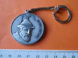 vergoldete Medaille 40 mm, Klaus Koefler  Kramsach Tirol