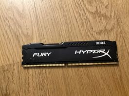 RAM DDR4 HyperX Fury 16GB gebraucht