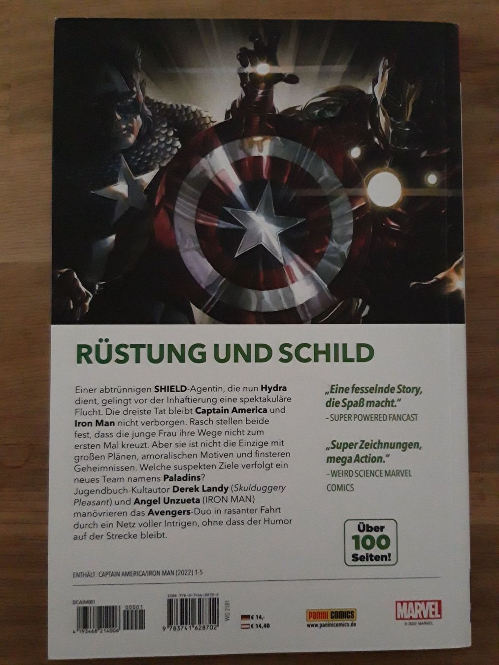 Comics: CAPTAIN AMERICA / IRON MAN: Schlangengrube – Neu (gemäss Beschreibung) aus Urtenen-Schönbühl von Chaeppeler 1