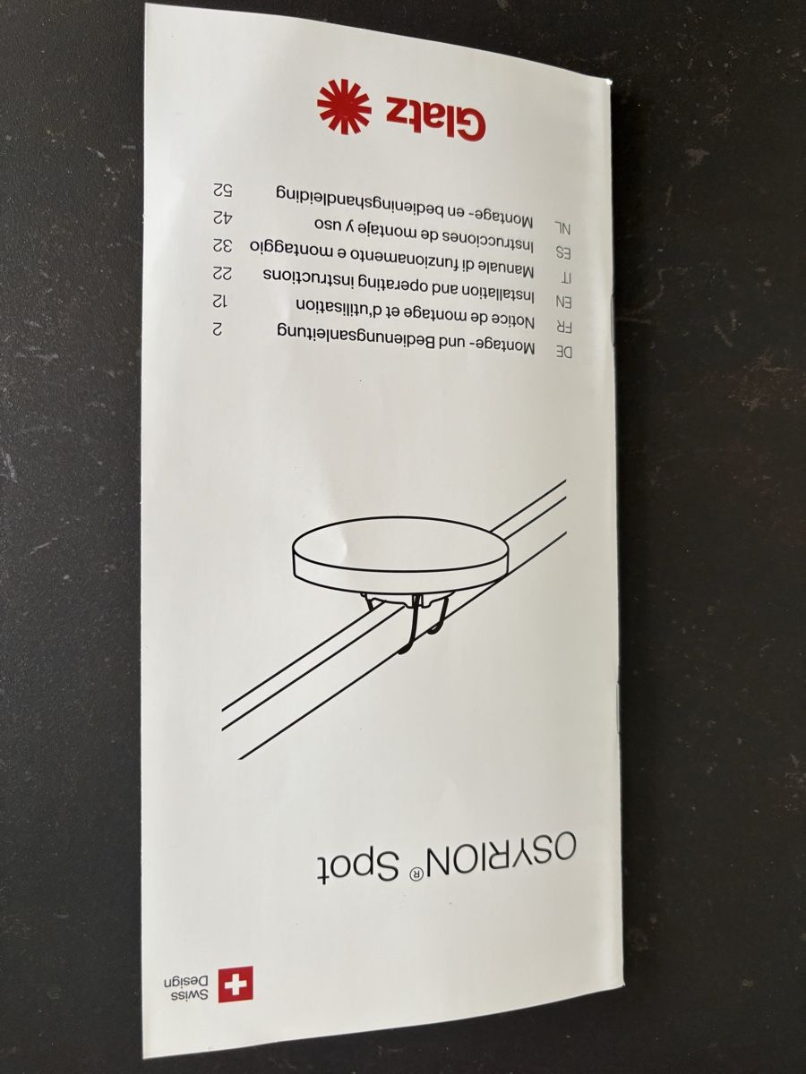 Glatz Lampade: OSYRION SPOT Schirmbeleuchtung – Nuovo e nell'imballaggio originale da Buonas venduto da eluthi48 4