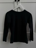 Top schwarz langarm XS