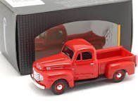 Ford F-1 Pick Up 1948 rot   1:43 von Cararama