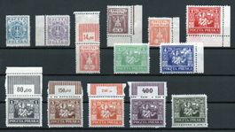 Briefmarken Polnische Abstimmungsgebiete **