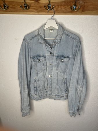 Giubbotto jeans H&M taglia 44, colore chiaro