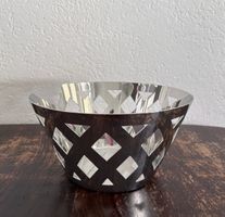 Alessi Schale Metall Korb Obstschale  