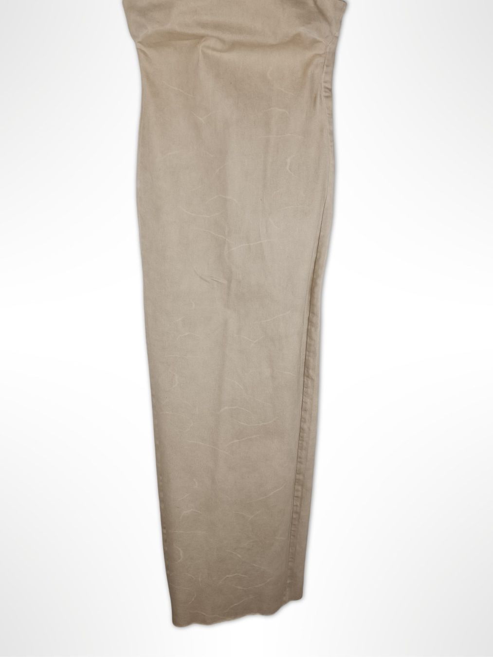 Zara Vestiti: ZARA halterloses Jeans-Kleid beige Gr. M – Usato da Suhr venduto da Restwert_Suhr 1