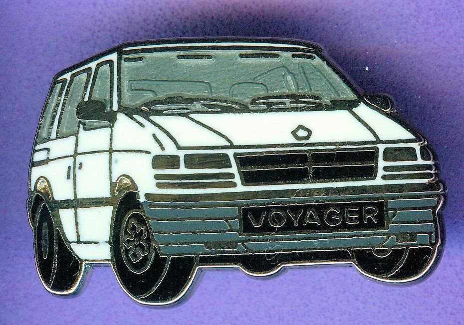 Chrysler Placchette & Badge: Chrysler  VOYAGER   weiss – Usato da Winterthur venduto da Sammleroase