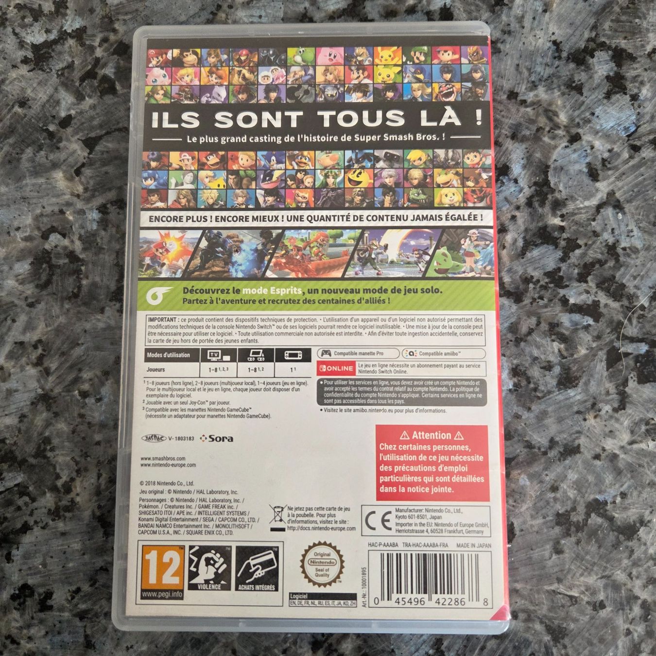 Nintendo Giochi: Super Smash Bros Ultimate - Nintendo Switch – Usato da Vernayaz venduto da Lecoffreromand 1