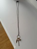 Thomas Sabo in Stoff Kette und drei goldenen Anhängern
