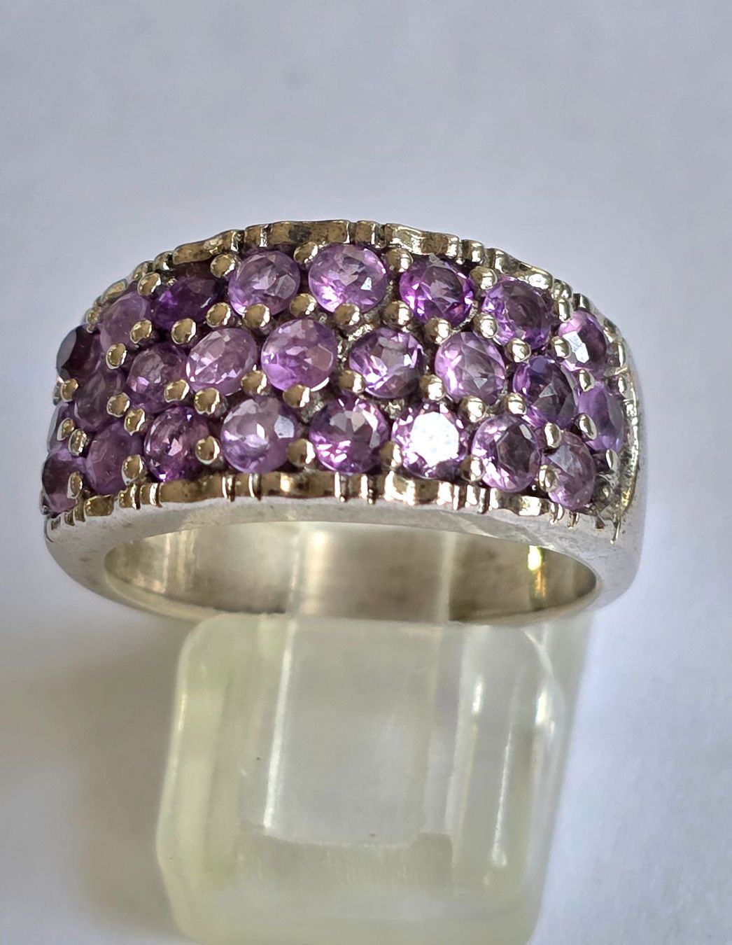 Anelli: Amethist Fingerring – Nuovo e nell'imballaggio originale da Zürich venduto da adriben 6