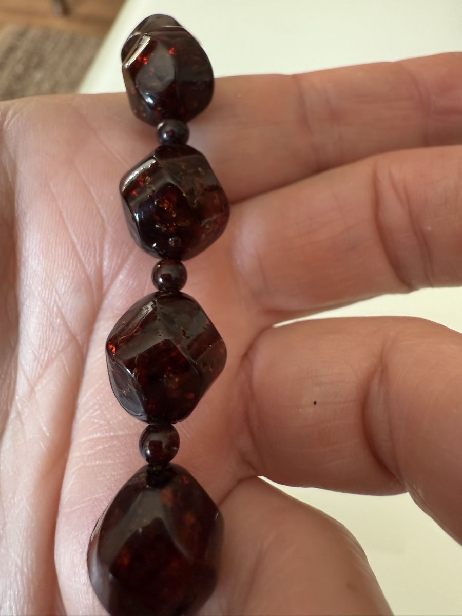 Catenine: Dunkle Bernstein-Halskette , 55 cm – Nuovo e nell'imballaggio originale da Ebikon venduto da elischka 4