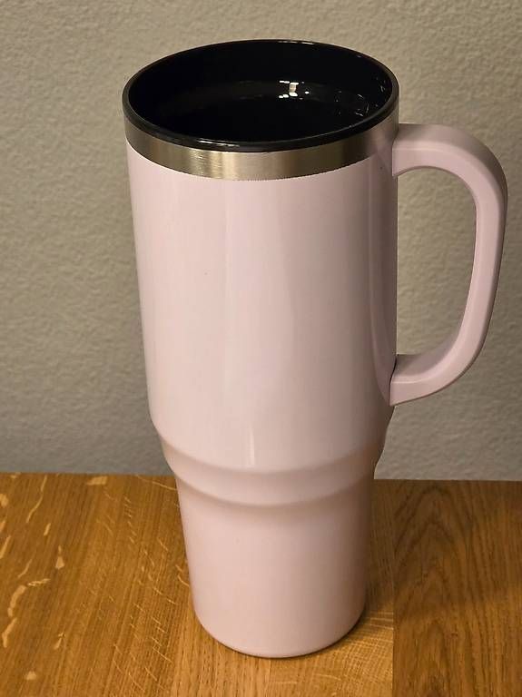 Tassen: Thermobecher mit Griff 1,2 Liter, rosa – Gebraucht aus Urtenen-Schönbühl von sandrabern01 3