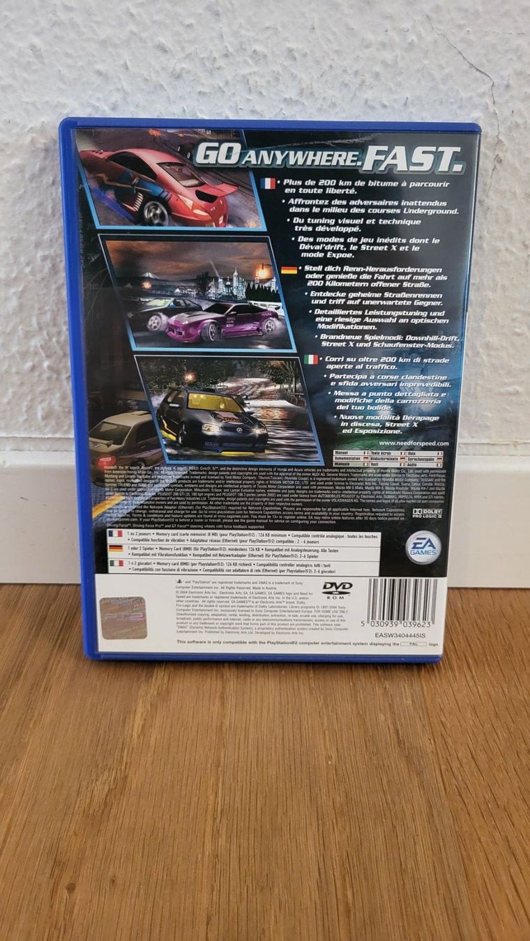 Sony Jeux: PS2 - Need for Speed Underground 2 – D'occasion à Münsingen par DigitaleSpielecke 1