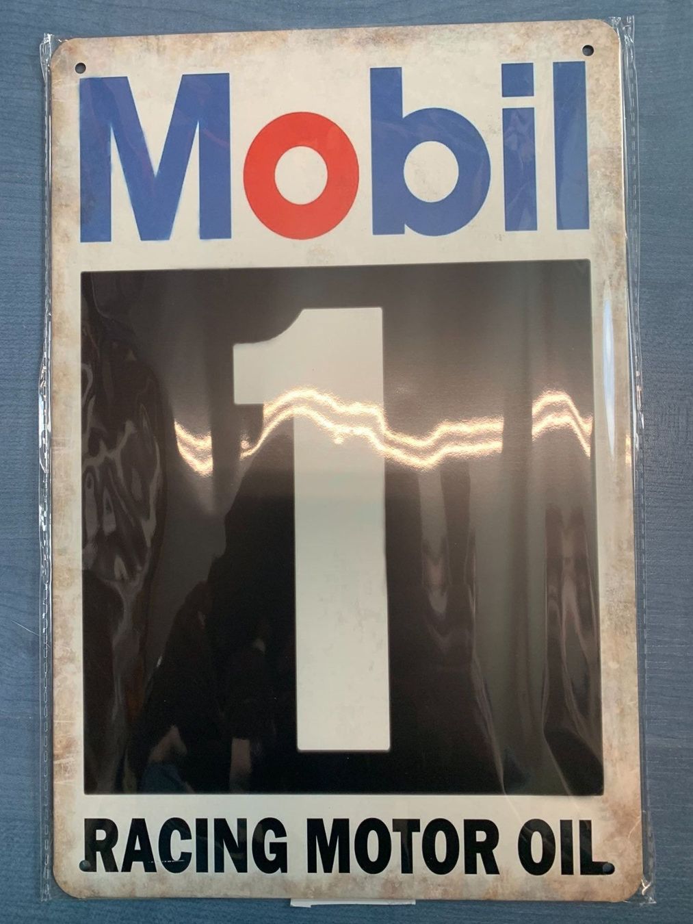 Insegne: Blechschild Mobil 1 Vintage – Nuovo e nell'imballaggio originale da Courlevon venduto da HotSaleandPrice 2