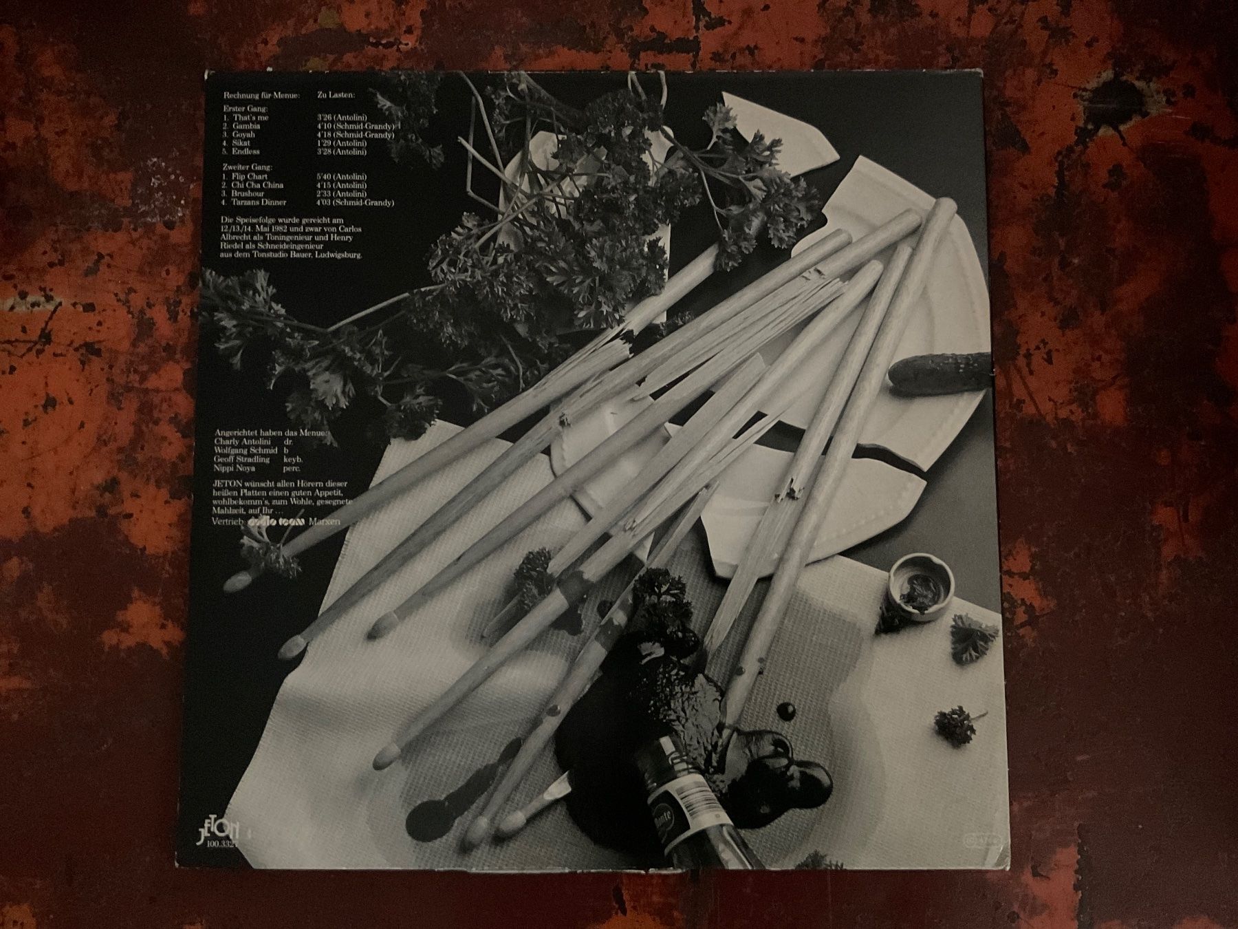 Dischi in vinile: Charly Antolini Menue LP – Usato da Delémont venduto da vinylfreak01 1
