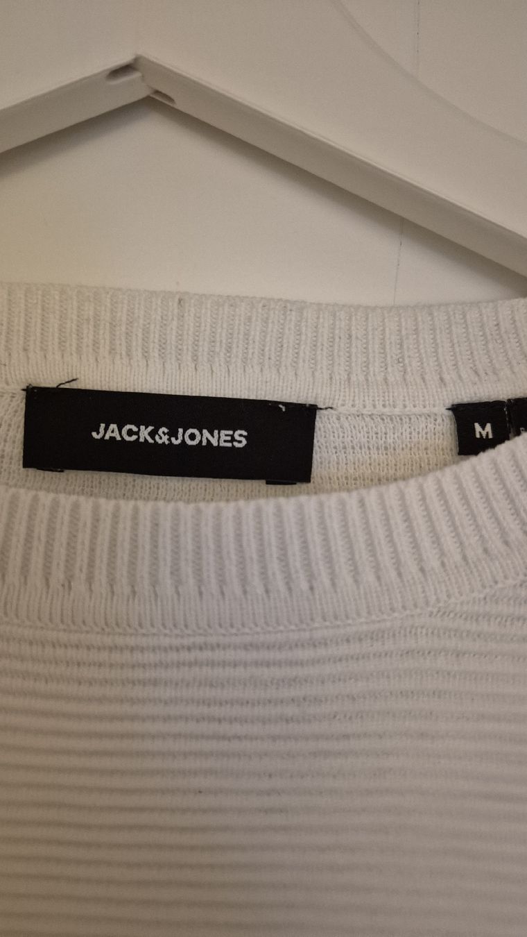 Jack & Jones Maglioni & Felpe: Jack&Jones Pullover weiss Grösse M gebraucht – Usato da St. Gallen venduto da justmeeee 1