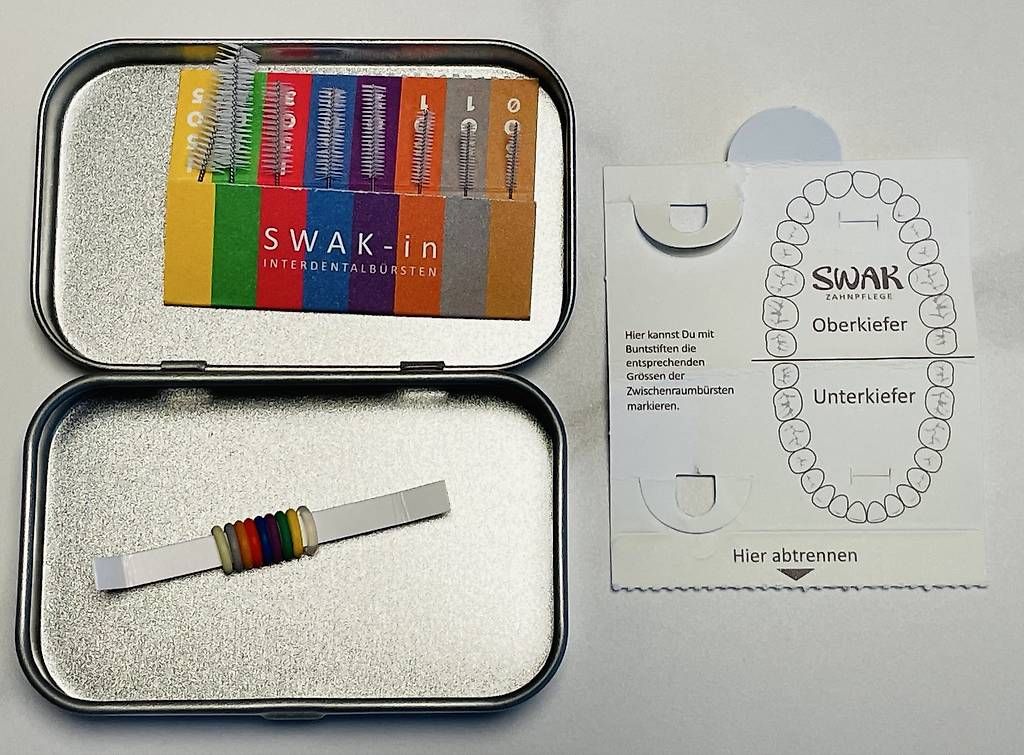 Cura dei denti: SWAK Starterset und Ersatzbürsten – Usato da Wädenswil venduto da travelling_bonita 1