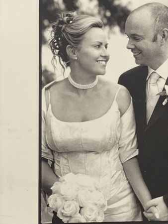 Y2K 100% silk bridal gown