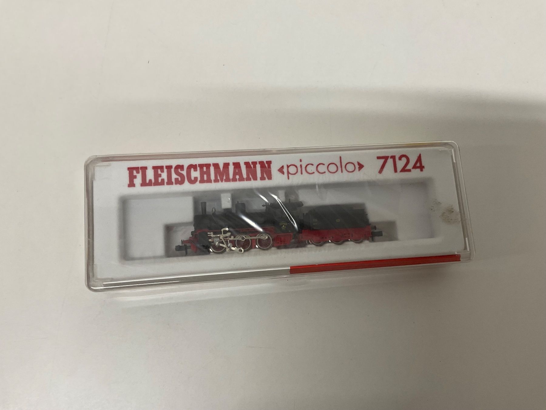 Fleischmann Modellini di ferrovie: Fleischmann piccolo 7124 Dampflok BR53, Bespielt Gest.defekt – Usato da Chur venduto da Chur75 7