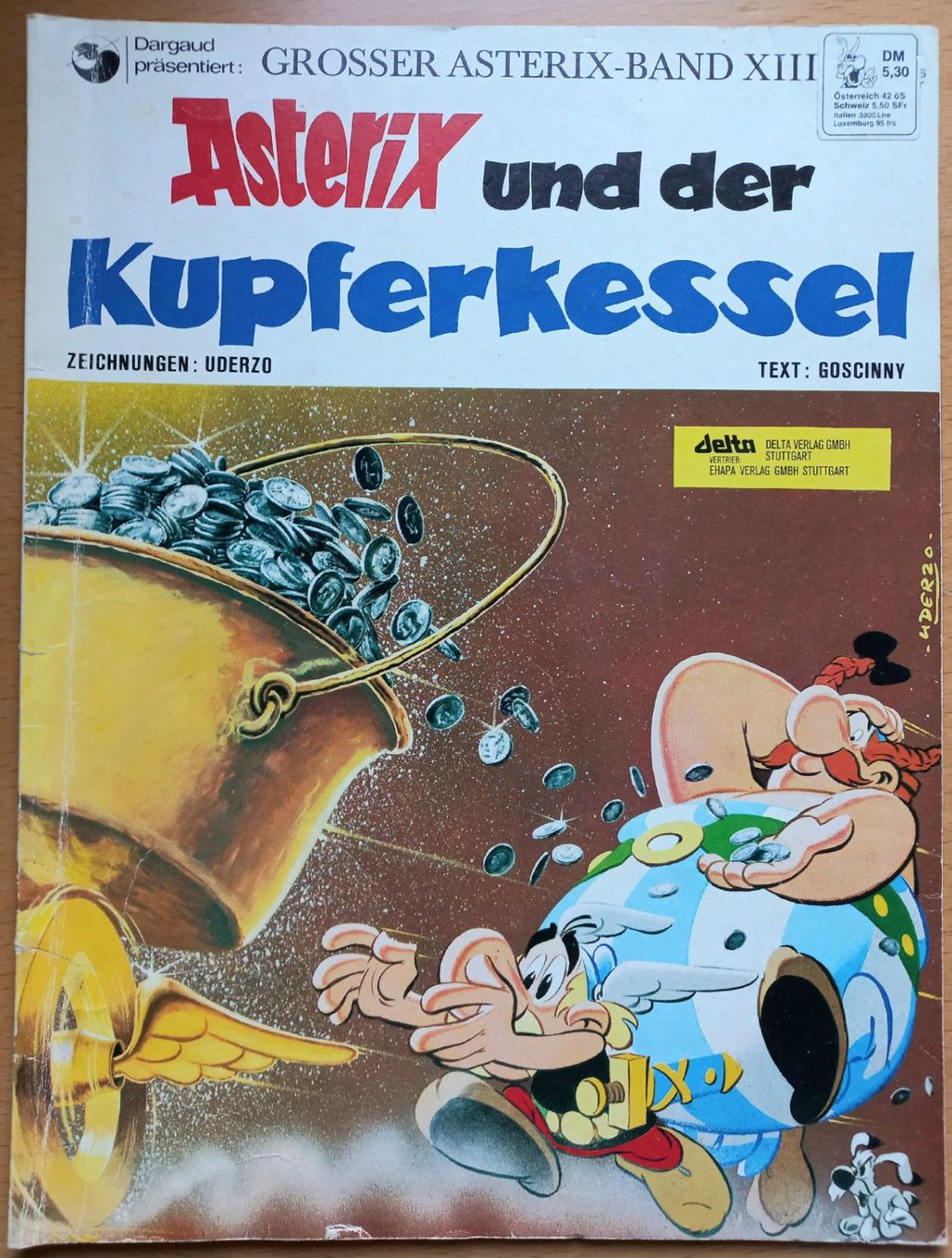 Fumetti: Comic - Asterix XIII - und der Kupferkessel – Usato da Niederuzwil venduto da lubimaja