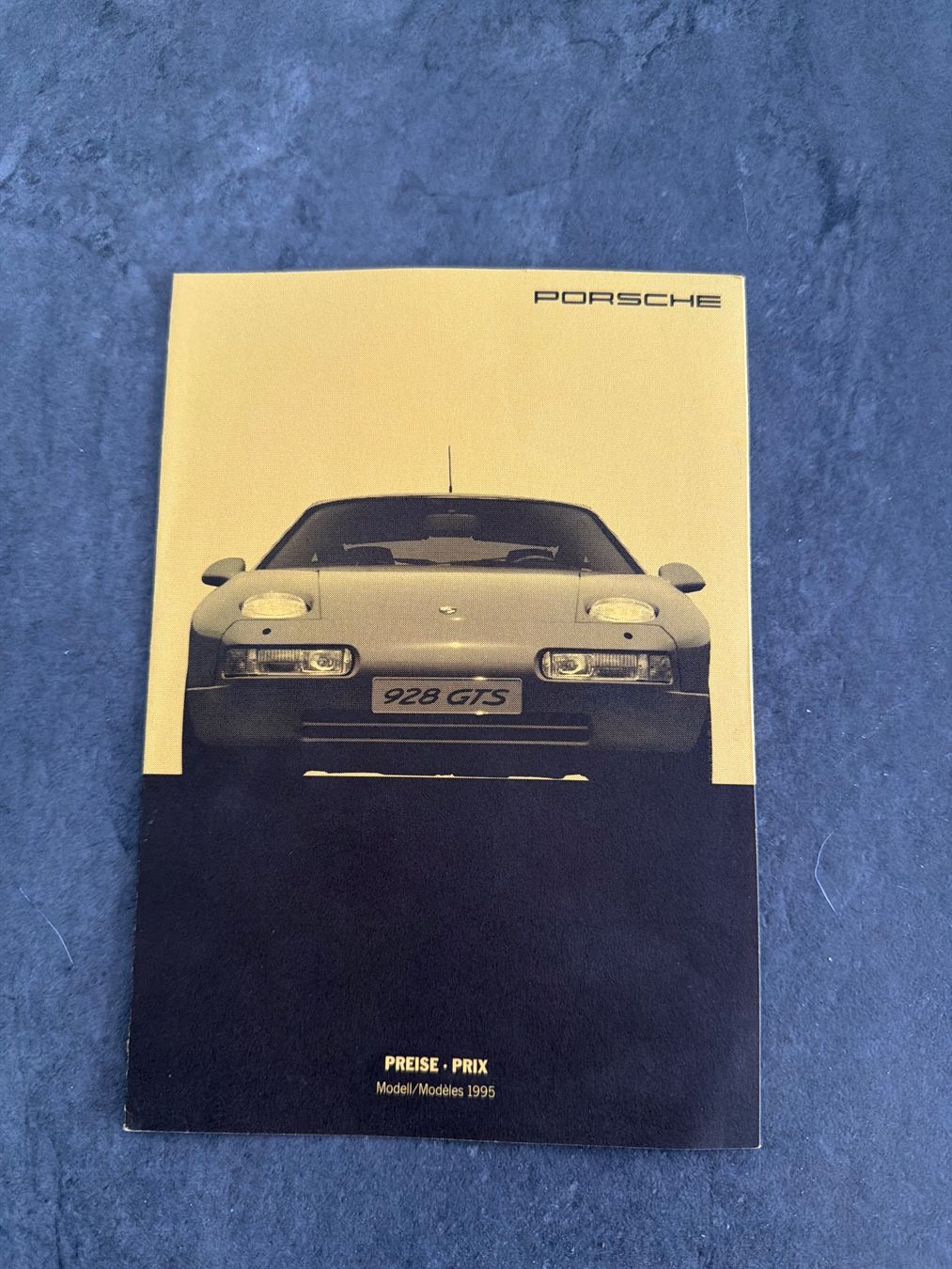 Porsche Dokumente: Porsche 928 GTS - Preisliste von 1995 – Neu (gemäss Beschreibung) aus Wolfwil von Rolex1