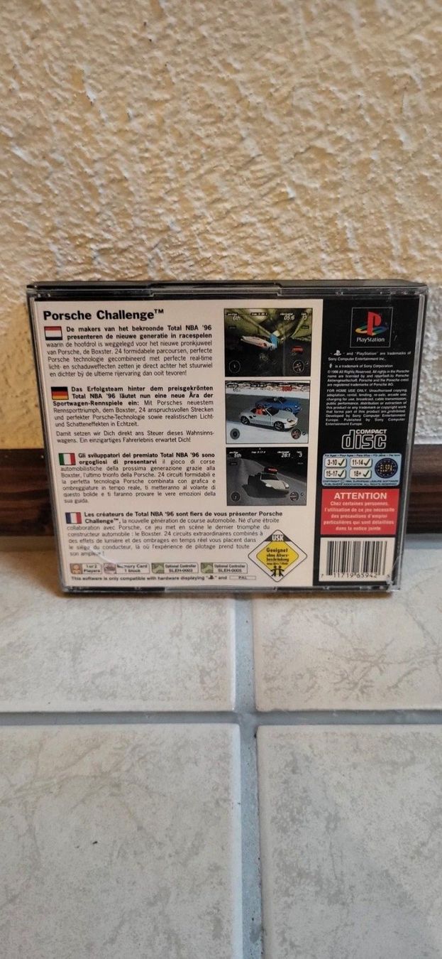 Sony Giochi: PS1 Spiel – Porsche Challenge – Usato da Münsingen venduto da Heroism2010 1
