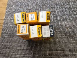 6x Radio/TV Antik Röhre DY802