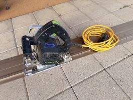 Handkreissäge Festo mit Führungsschiene gebrauchter Zustand