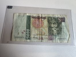 5 mil escudos , Portugal 1995