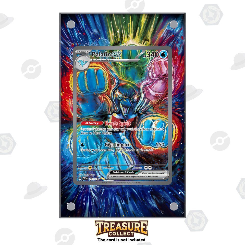 Pokémon Carte collezionabili: Palafin ex 151/131 - Pokémon Extended Artwork Display Case – Nuovo e nell'imballaggio originale da Canobbio venduto da TreasureCollect