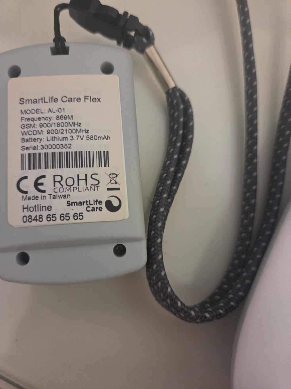 SmartLife Care Alarmanlagen: SmartLife Care Flex AL-01 Notrufsystem mit Sender gebraucht  – Gebraucht aus Flawil von Hamdia12 1