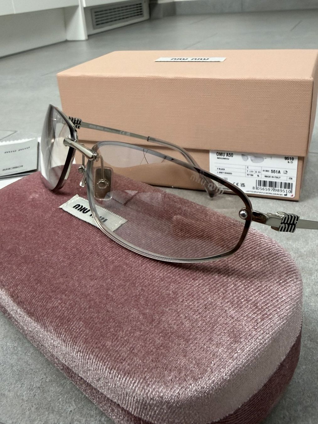 Miu Miu Occhiali & Lenti: MIU MIU 0MU A50S sunglasses – Usato da Biel/Bienne venduto da sami0788480082 8
