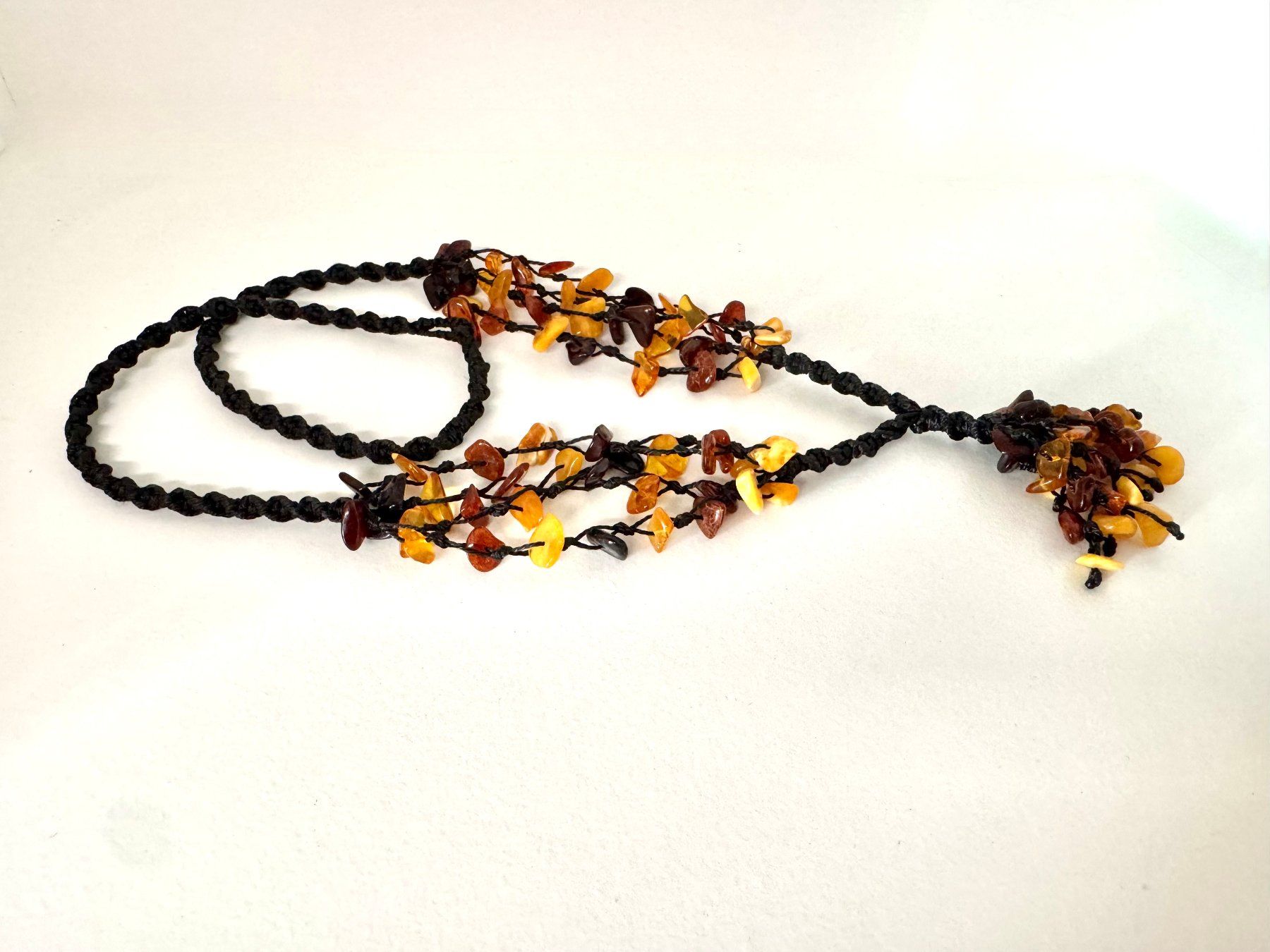 Catenine: Halskette Bernstein/Amber/Ambre – Nuovo (secondo la descrizione) da Biberist venduto da tl-schmuck 1