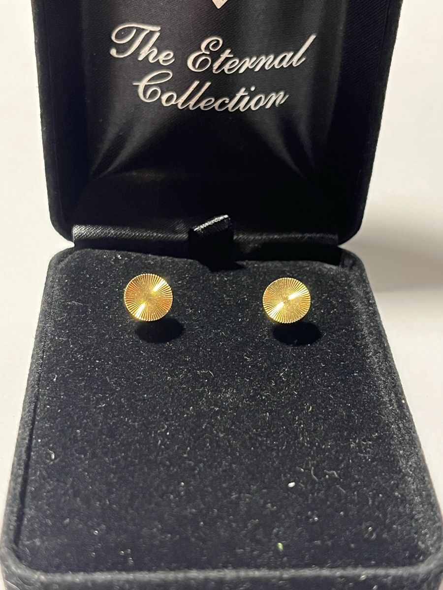 Orecchini pendenti & Orecchini a lobo: Round golden earings – Usato da Zürich venduto da ali_celi
