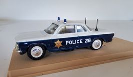 Modellauto CHEVROLET CORVAIR POLICE U.S.A. 1962 1/43