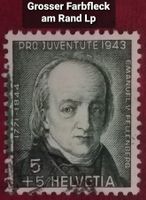 MA488) J105, Fellenberg, Abart grosser Fleck am Rand Lp