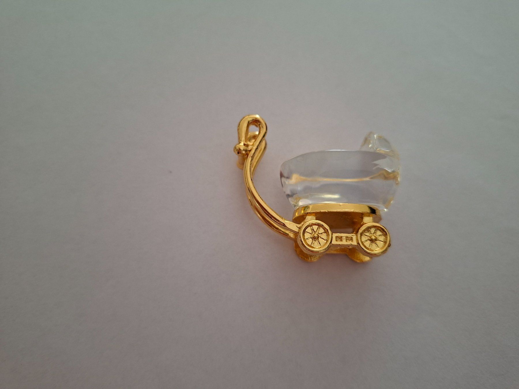 Tutte le decorazioni: Glas Kinderwagen – Nuovo e nell'imballaggio originale da Cham venduto da lilikazin 2