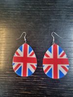 Britische Flagge Ohrringe, neu, super für den Sommer!