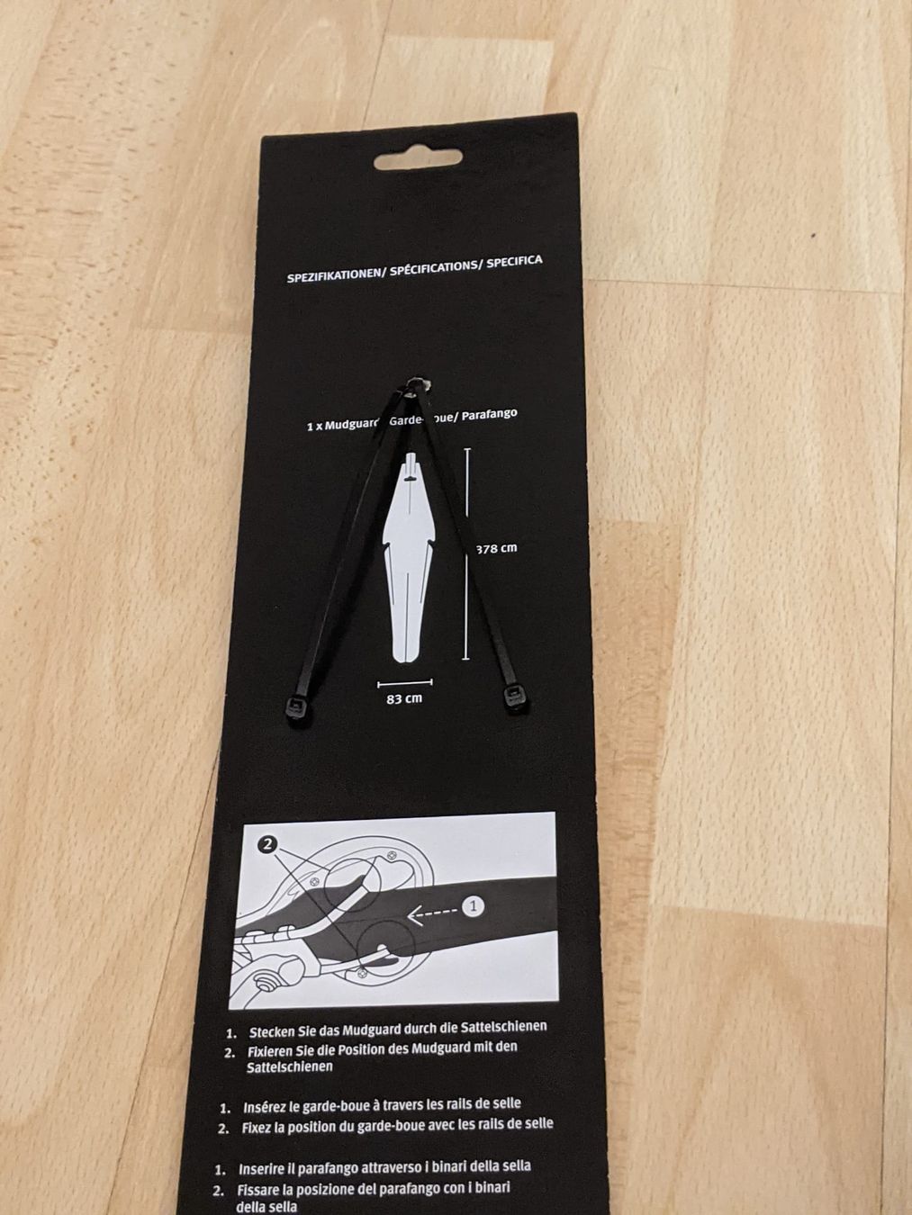 Pezzi di ricambio: mudguard,Spritzschutz Hinterrad,garde-boue,schutzblech – Nuovo e nell'imballaggio originale da Unterägeri venduto da tommi02 1